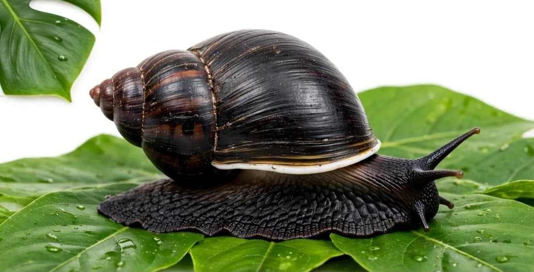 Giant Ghana Tiger Snail